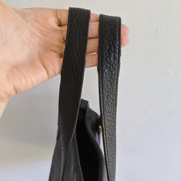 FOSSIL Black Preston Leather Shopper Bag - Picture 9 of 10